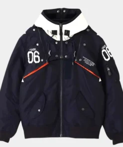Radio Eva x Avirex Ma-1 Flight Navy Blue Jacket