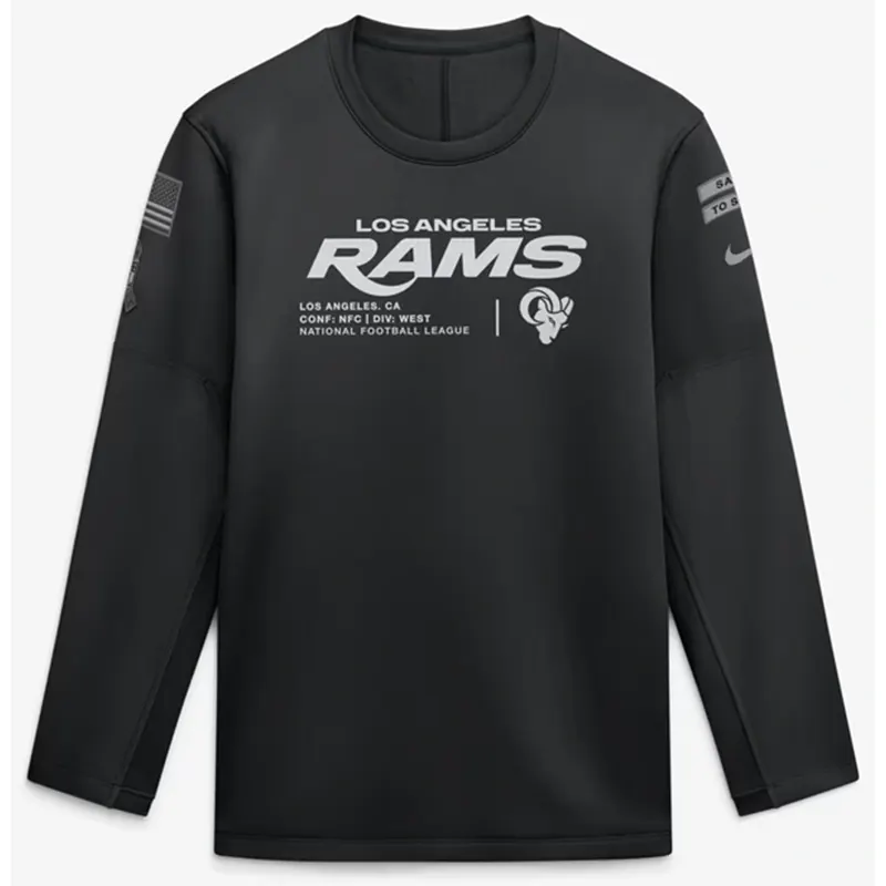 Rams 2026 Salute to Service Crewneck Sweatshirt
