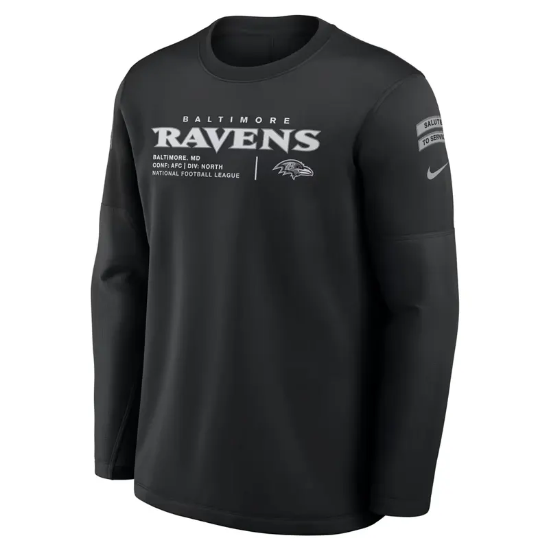 Ravens 2026 Salute to Service Crewneck Sweatshirt - Image 3