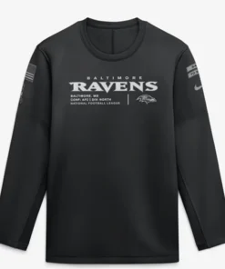 Ravens 2026 Salute to Service Crewneck Sweatshirt