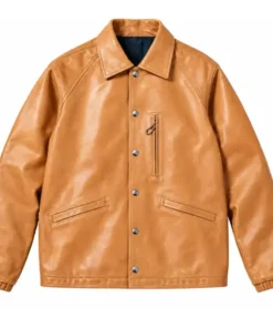 Ray Kwok Leather Coach Jacket