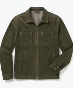 Reacher Alan Ritchson Green Jacket
