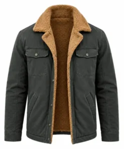 Reacher David O'Donnell Shearling Jacket