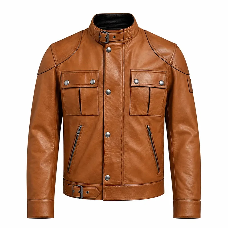 Richard E. Grant Leather Jacket