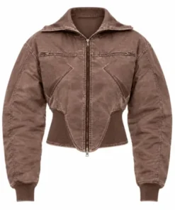 Ride or Die Hannah Waddingham Brown Jacket