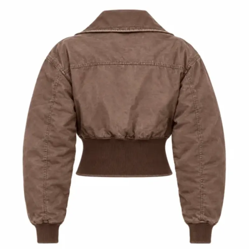Ride or Die Hannah Waddingham Brown Jacket - Image 2