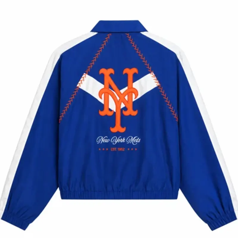 Royal New York Mets Off Season Track Jacket - Image 2