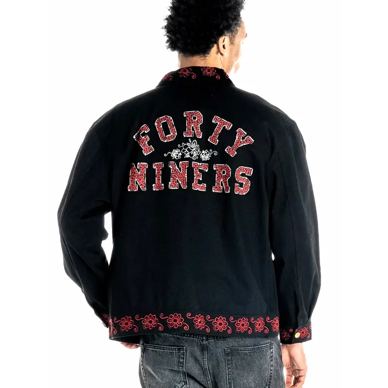 San Francisco 49ers 2026 Latino Heritage Denim Jacket - Image 2