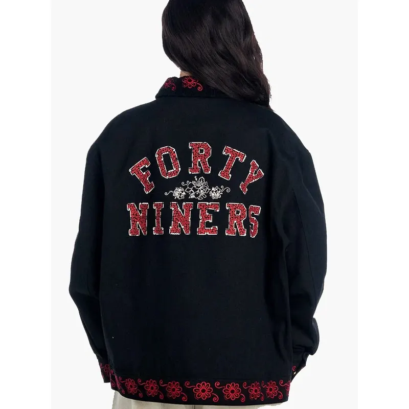 San Francisco 49ers 2026 Latino Heritage Denim Jacket - Image 4