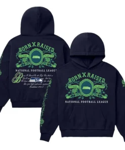Seattle Seahawks Born x Raised Crest Hoodie