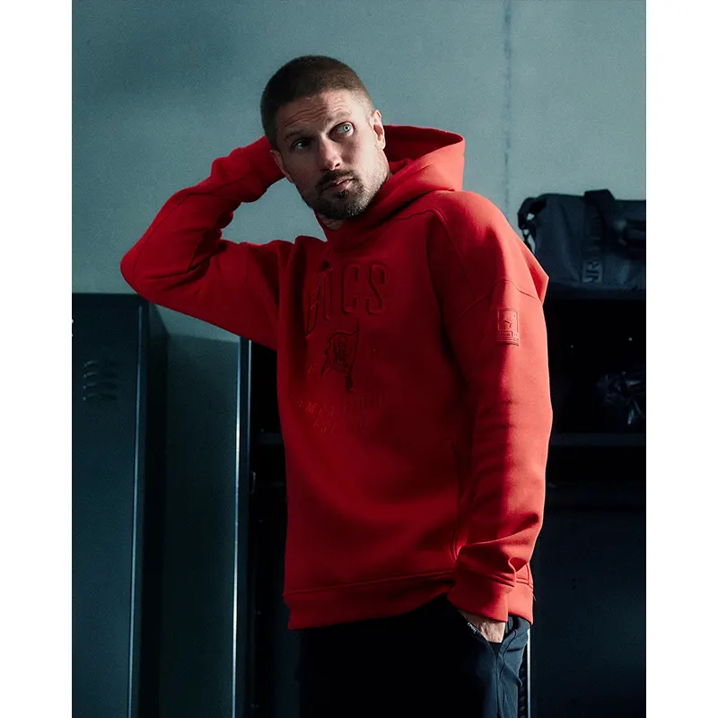 NFL Tampa Bay Buccaneers LTD. TerraBlend Red Hoodie - Image 6