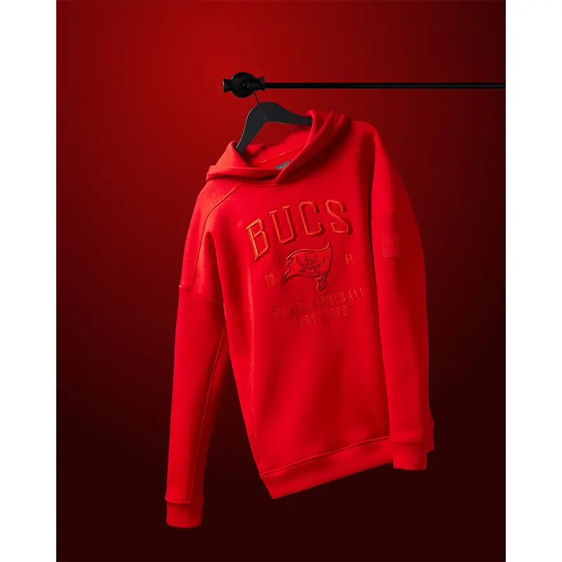 NFL Tampa Bay Buccaneers LTD. TerraBlend Red Hoodie - Image 7
