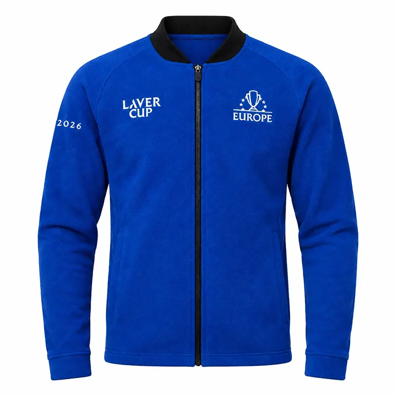 Team Europe Laver Cup Blue Varsity Jacket