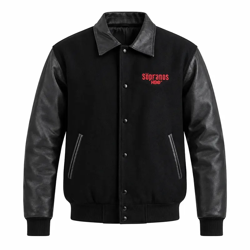 The Sopranos Black Varsity Jacket