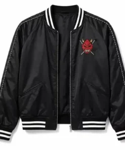 Tommy Pitera Black Bomber Jacket
