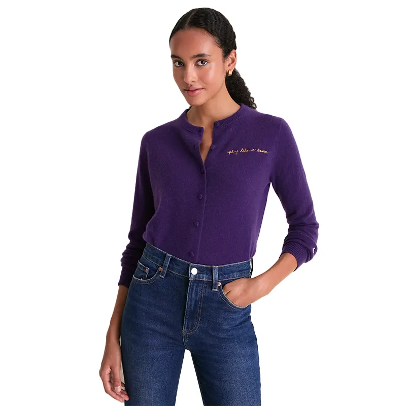 Tuckernuck x Fanatics Baltimore Ravens Cashmere Riley Cardigan