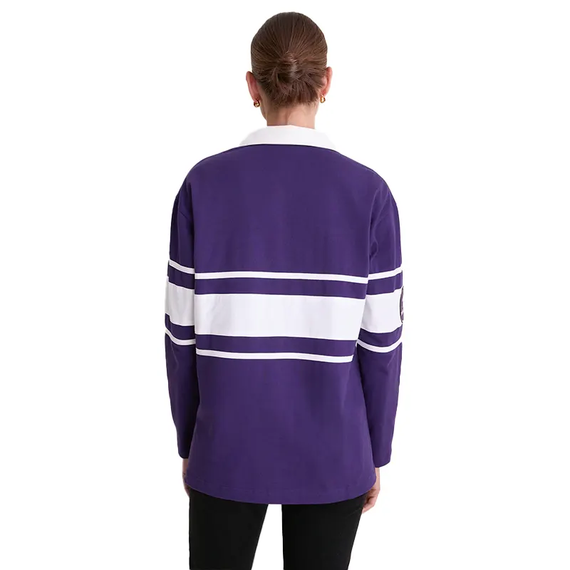 Tuckernuck x Fanatics Baltimore Ravens Rugby Polo Shirt - Image 5