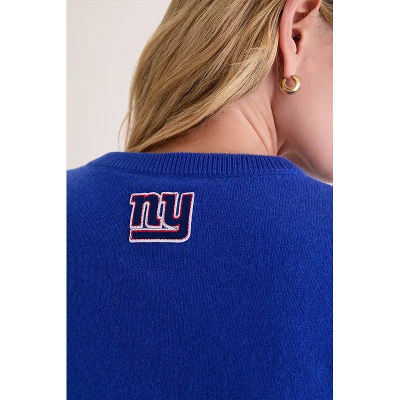 Tuckernuck x Fanatics New York Giants Cashmere Riley Cardigan - Image 2