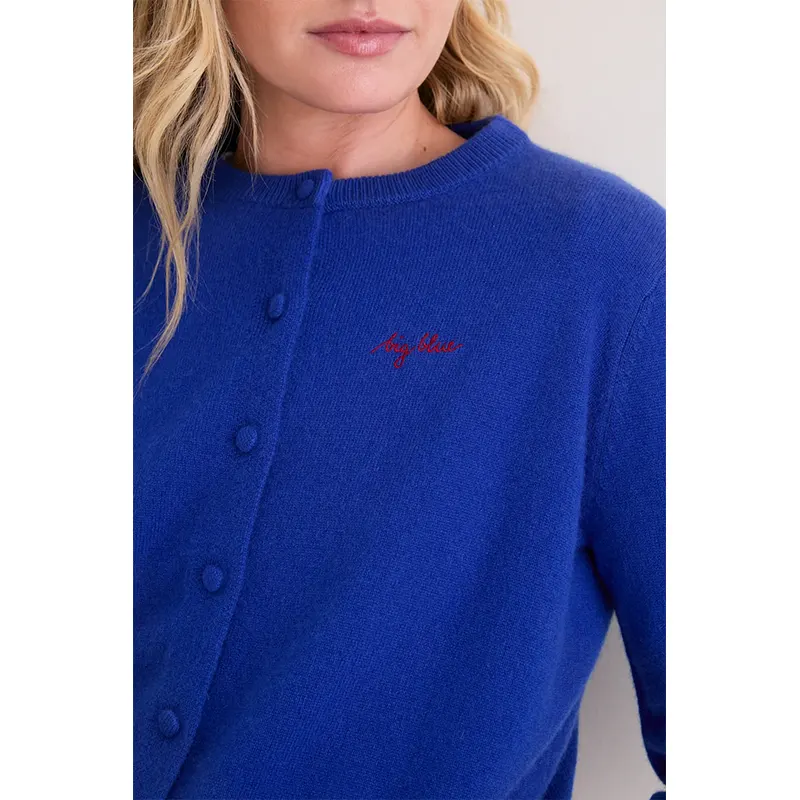 Tuckernuck x Fanatics New York Giants Cashmere Riley Cardigan - Image 3
