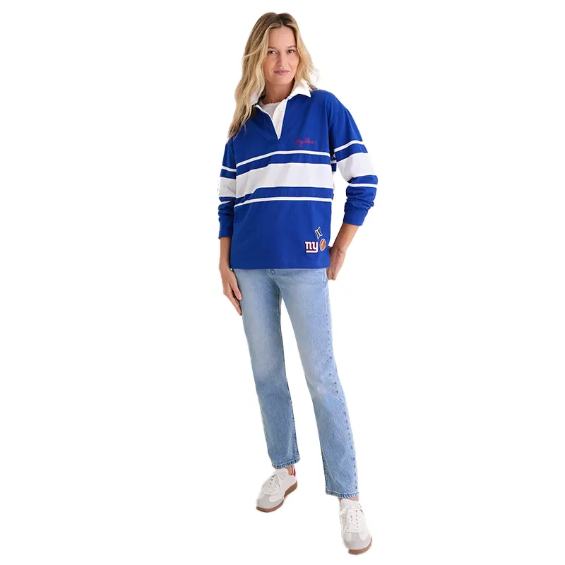 Tuckernuck x Fanatics New York Giants Rugby Polo Shirt - Image 3