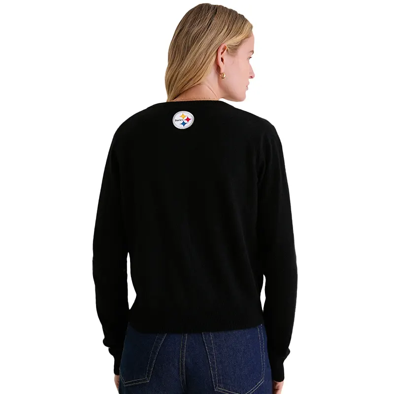 Tuckernuck x Fanatics Pittsburgh Steelers Cashmere Riley Cardigan - Image 2