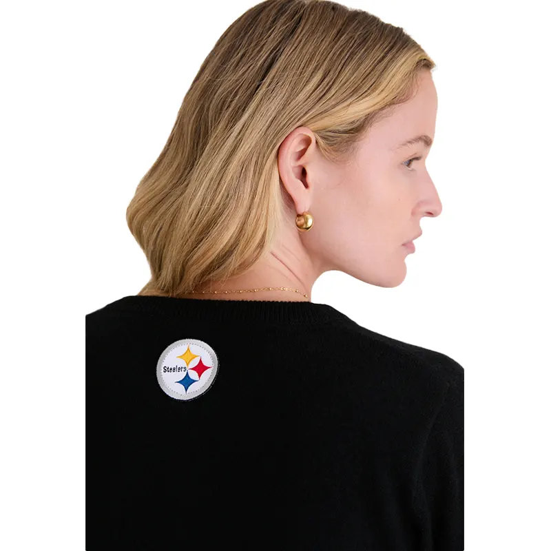 Tuckernuck x Fanatics Pittsburgh Steelers Cashmere Riley Cardigan - Image 5