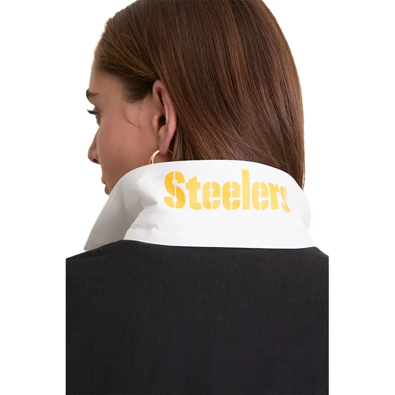 Tuckernuck x Fanatics Pittsburgh Steelers Rugby Polo Shirt - Image 3