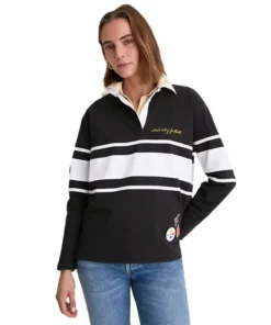 Tuckernuck x Fanatics Pittsburgh Steelers Rugby Polo Shirt