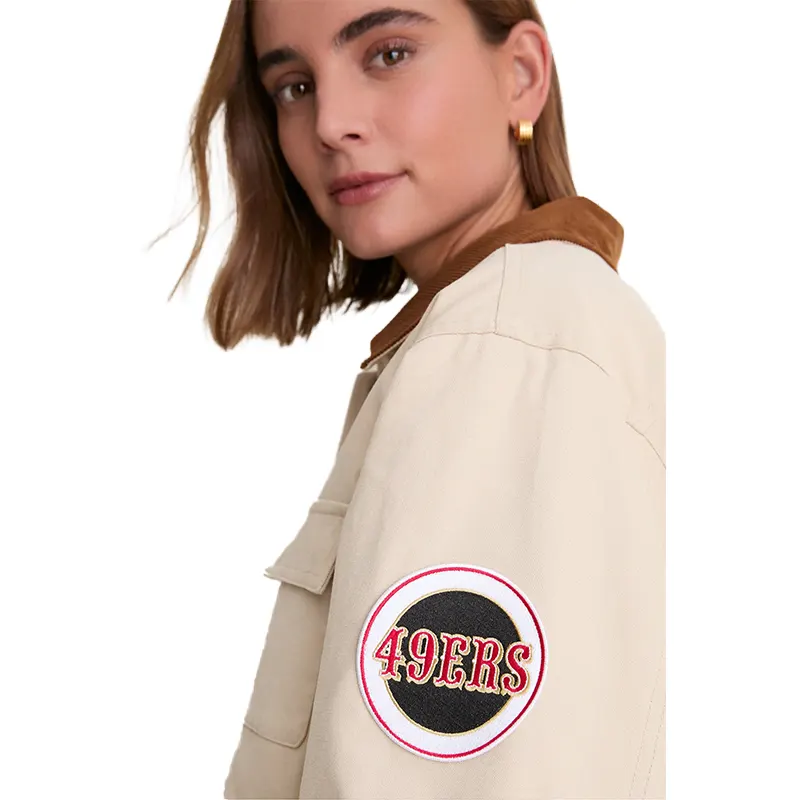 Tuckernuck x Fanatics San Francisco 49ers Barn Jacket - Image 4