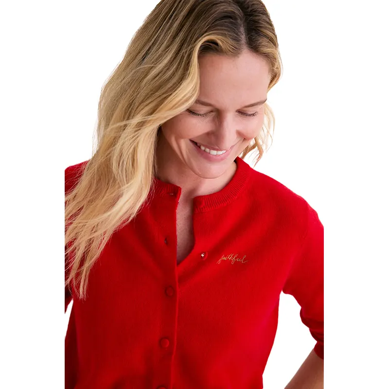 Tuckernuck x Fanatics San Francisco 49ers Cashmere Riley Cardigan - Image 3