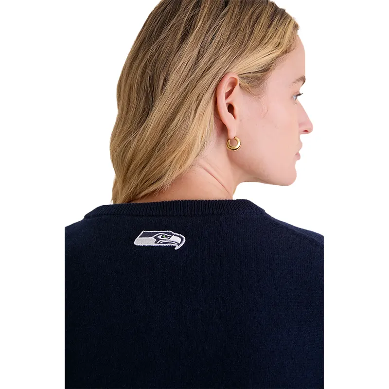 Tuckernuck x Fanatics Seattle Seahawks Cashmere Riley Cardigan - Image 2