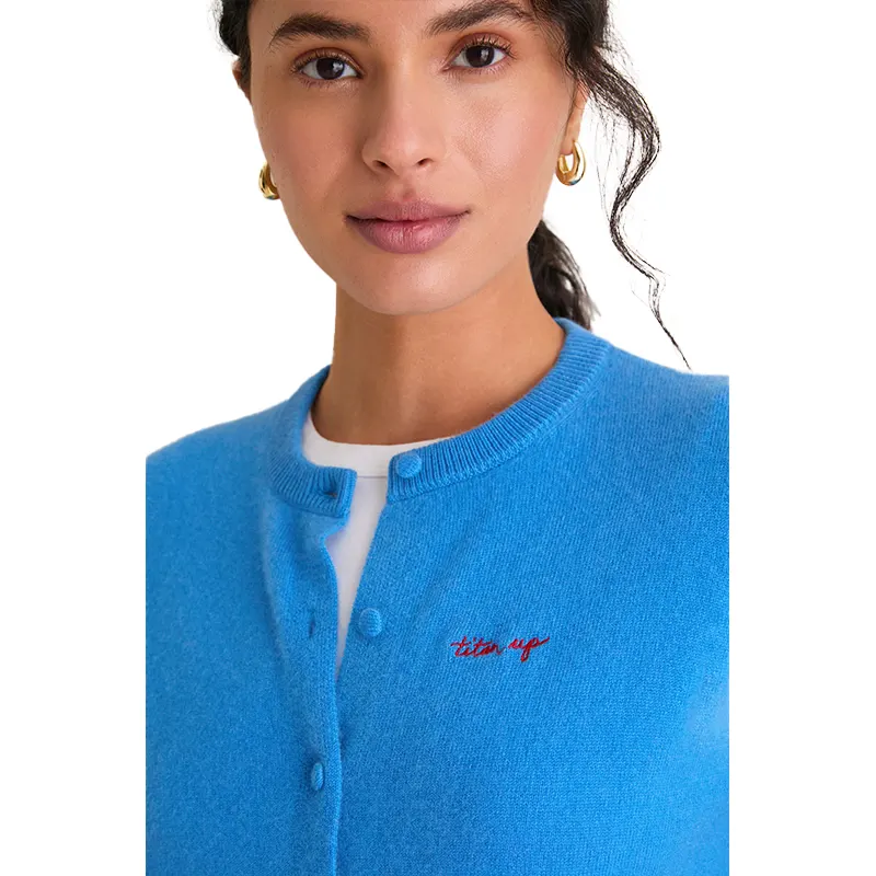 Tuckernuck x Fanatics Tennessee Titans Cashmere Riley Cardigan - Image 3