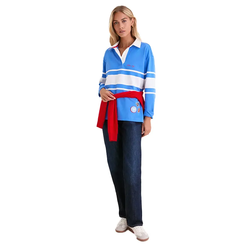 Tuckernuck x Fanatics Tennessee Titans Rugby Polo Shirt - Image 4