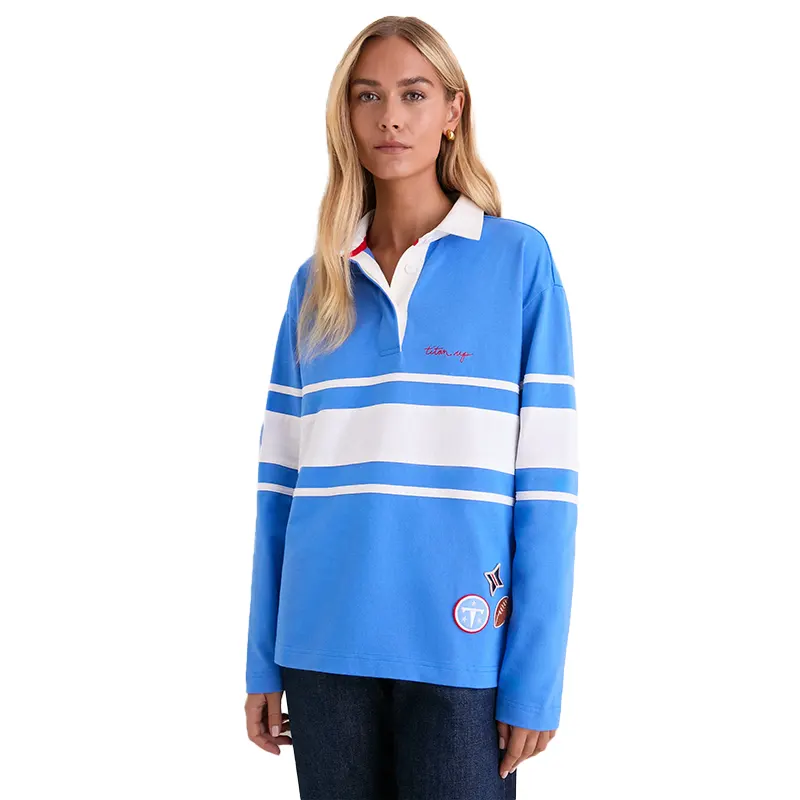 Tuckernuck x Fanatics Tennessee Titans Rugby Polo Shirt