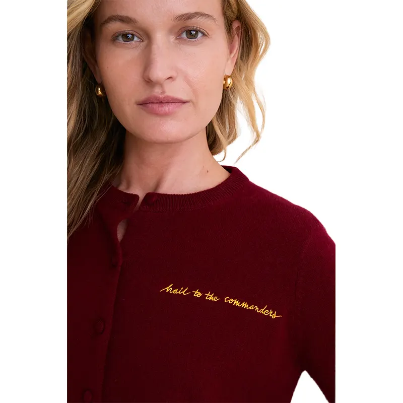 Tuckernuck x Fanatics Washington Commanders Cashmere Riley Cardigan - Image 4