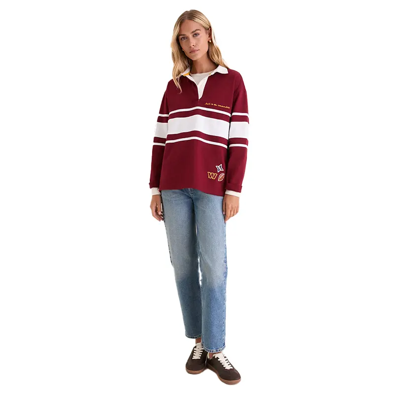 Tuckernuck x Fanatics Washington Commanders Rugby Polo Shirt - Image 6