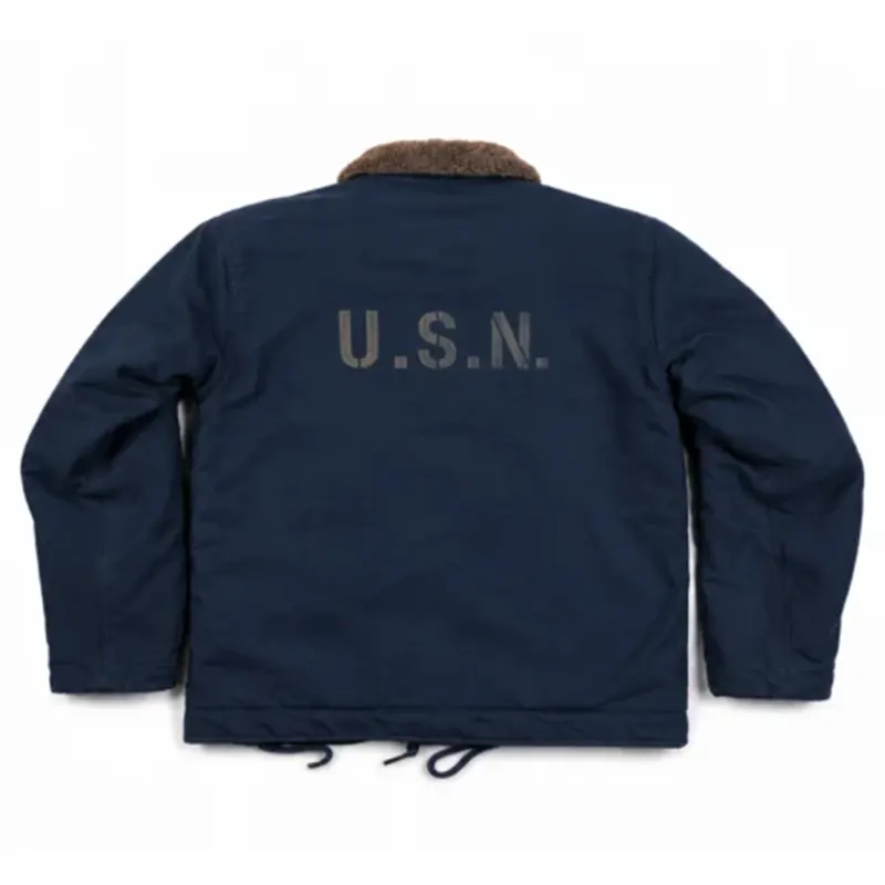 US Navy N-1 Deck Blue Jacket - Image 2