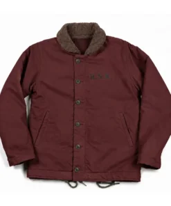 US Navy N-1 Deck Maroon Jacket