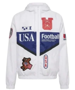 USA National Team White Anthem Jacket