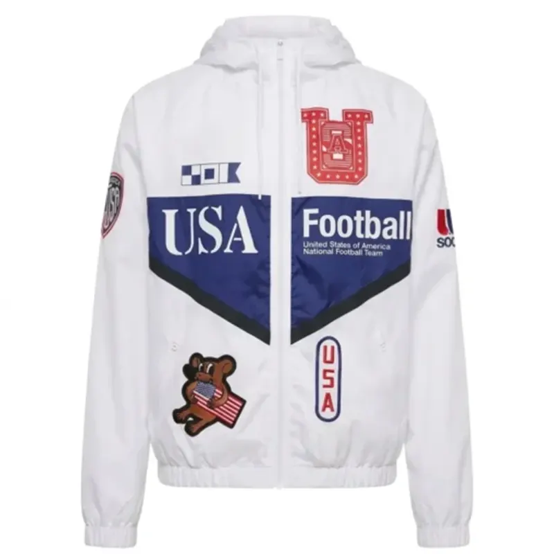 USA National Team White Anthem Jacket