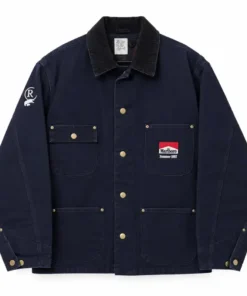 Vintage Marlboro 1987 Navy Blue Coat