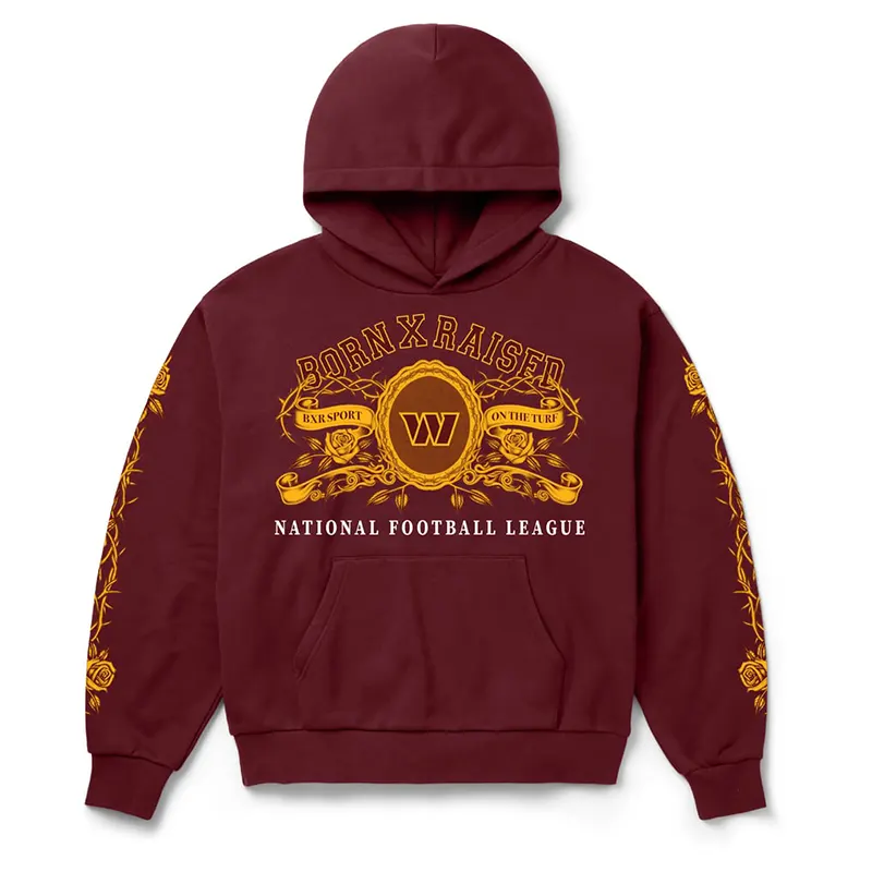 Washington Commanders Born x Raised Crest Hoodie - Image 2