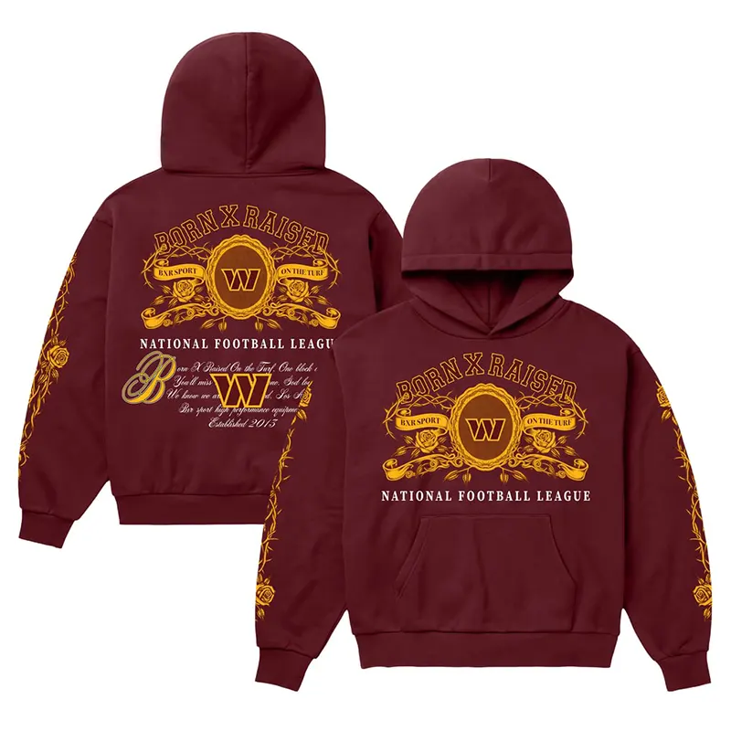 Washington Commanders Born x Raised Crest Hoodie