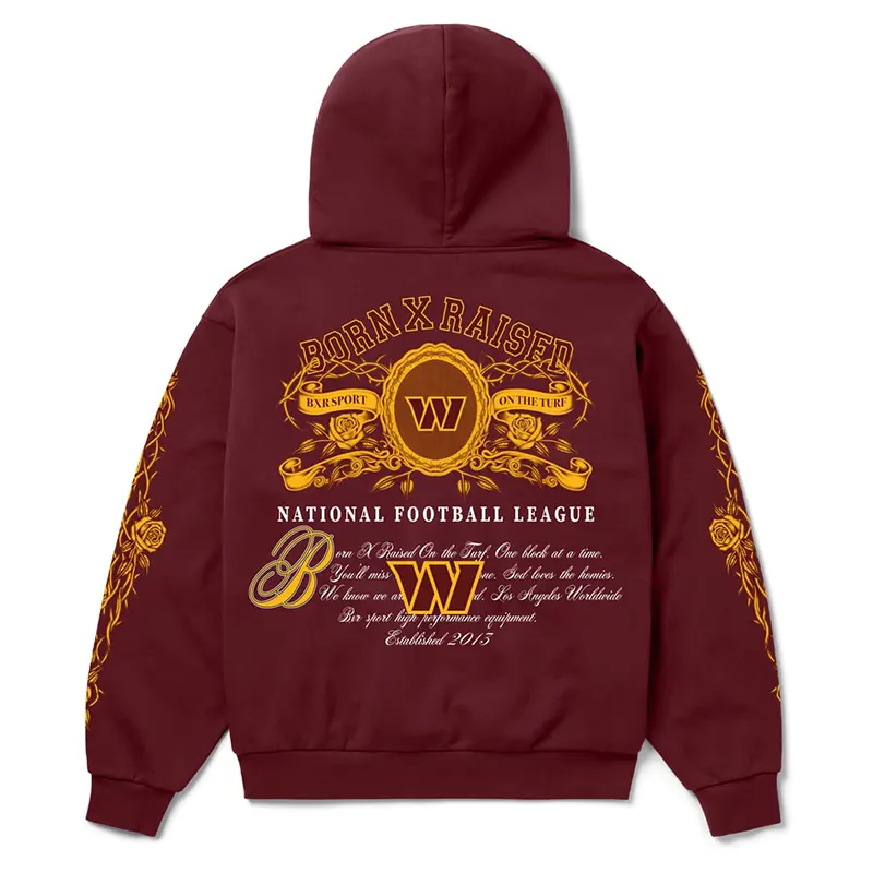 Washington Commanders Born x Raised Crest Hoodie - Image 3