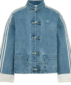Women New Chinese Denim Jacket