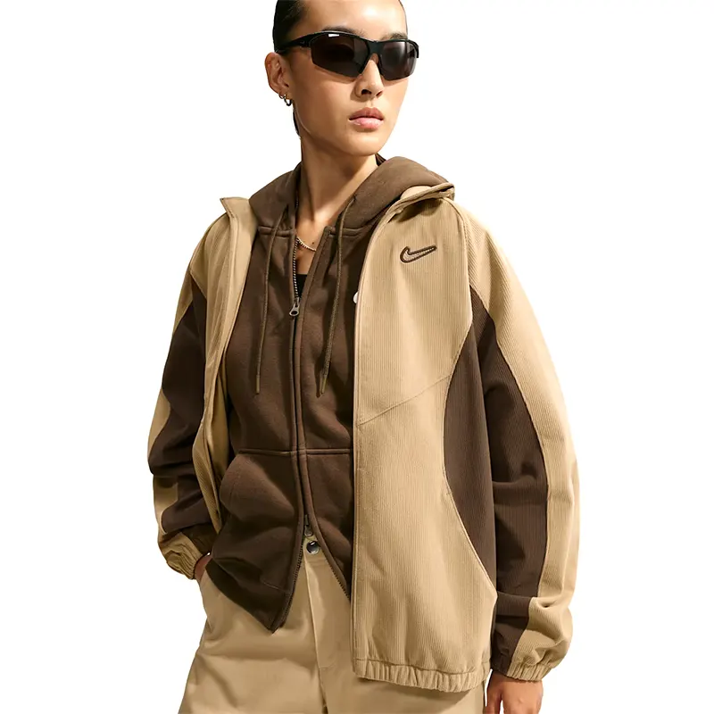Women's Nike Sportswear Oversized Corduroy Tracksuit Jacket
