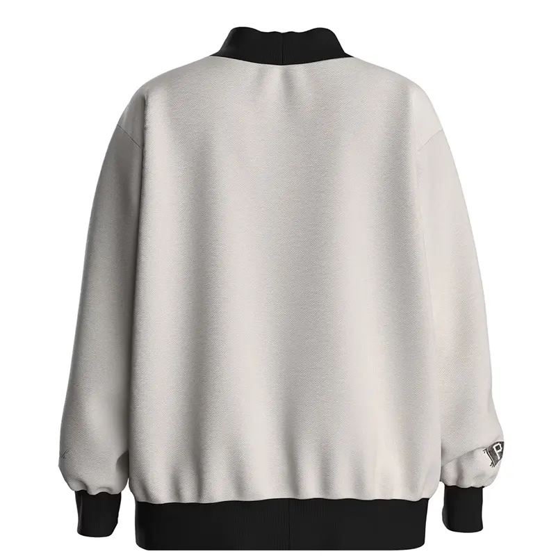 Pittsburgh Pirates City Abbreviation Funnel Neck Sweatshirt - Image 2