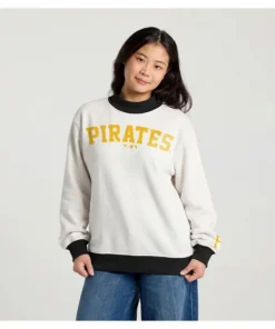 Women's Pittsburgh Pirates Fanatics Cream Sweatshirt