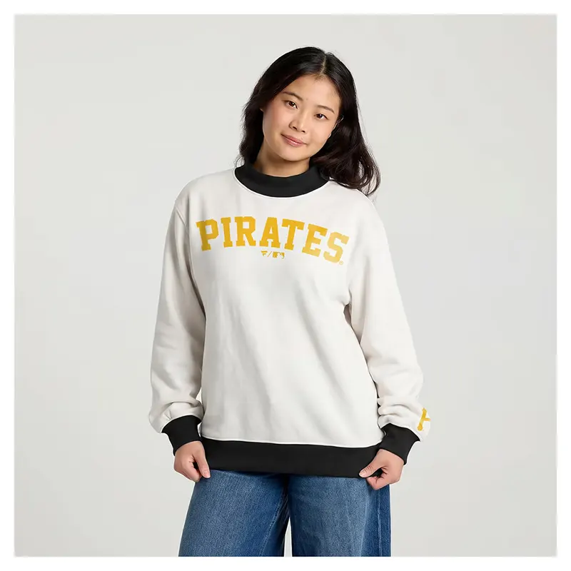 Women's Pittsburgh Pirates Fanatics Cream Sweatshirt