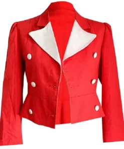 Womens Vintage Red Blazer